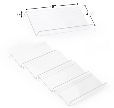 Acrylic Spice Drawer Organizer With 4 Or 8 Tier Kitchen Storage