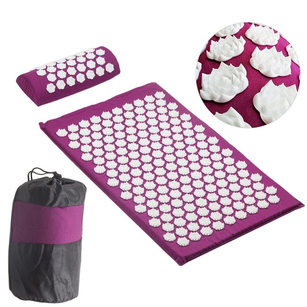 Acupuncture Yoga Cushion For Back Neck Pain Relief And Relaxation
