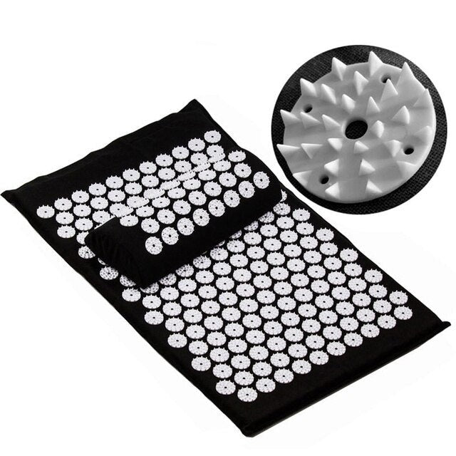 Acupuncture Yoga Cushion For Back Neck Pain Relief And Relaxation