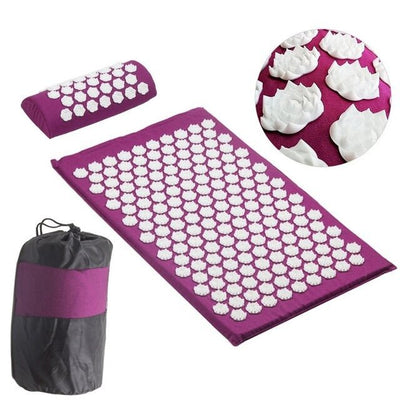 Acupuncture Yoga Cushion For Back Neck Pain Relief And Relaxation