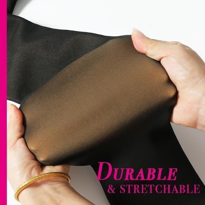 Flawless Legs Translucent Warm Fleece Pantyhose For Comfort