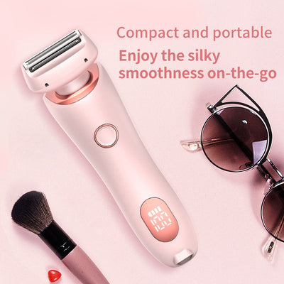 USB Rechargeable Electric Shaver For Women Portable Hair Removal Device