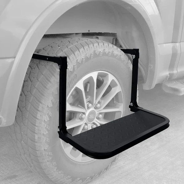 Adjustable Folding Tire Step Portable Heavy Duty Step For Trucks SUVs RVs