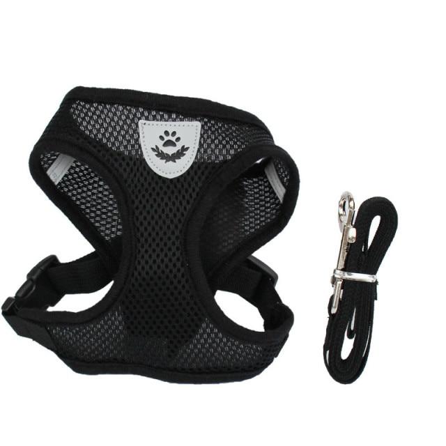 No-Pull Adjustable Harness For Small Dogs And Cats