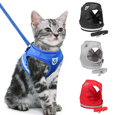 No-Pull Adjustable Harness For Small Dogs And Cats