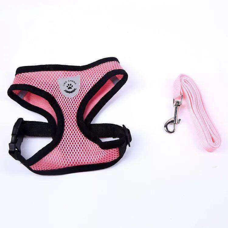 No-Pull Adjustable Harness For Small Dogs And Cats