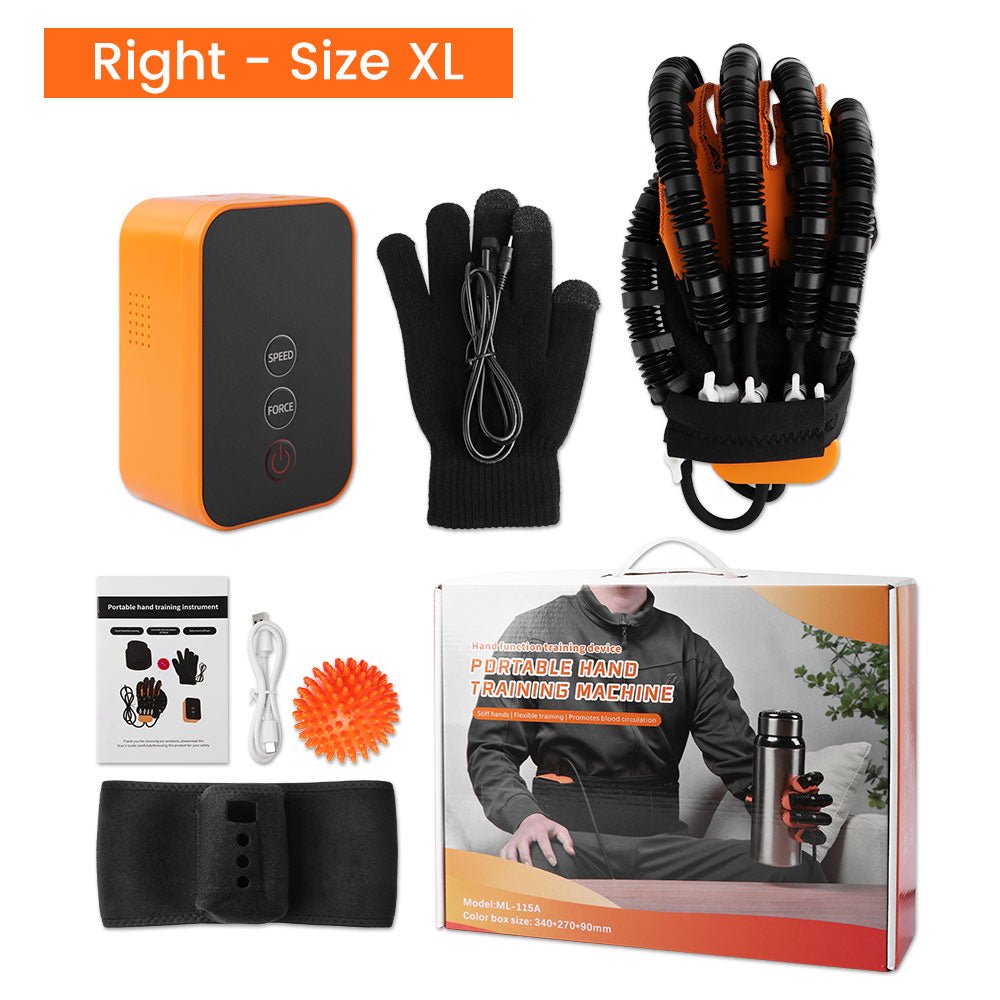 Rehabilitation Robot Gloves Finger Exerciser For Stroke Recovery Therapy