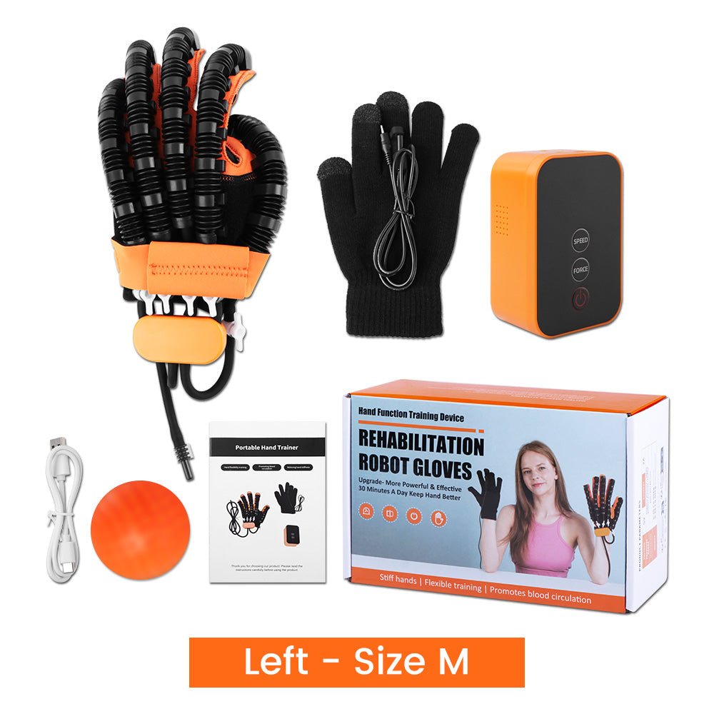 Rehabilitation Robot Gloves Finger Exerciser For Stroke Recovery Therapy