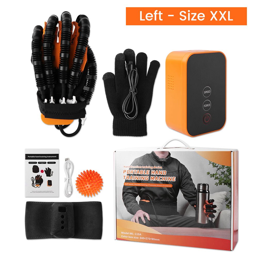 Rehabilitation Robot Gloves Finger Exerciser For Stroke Recovery Therapy