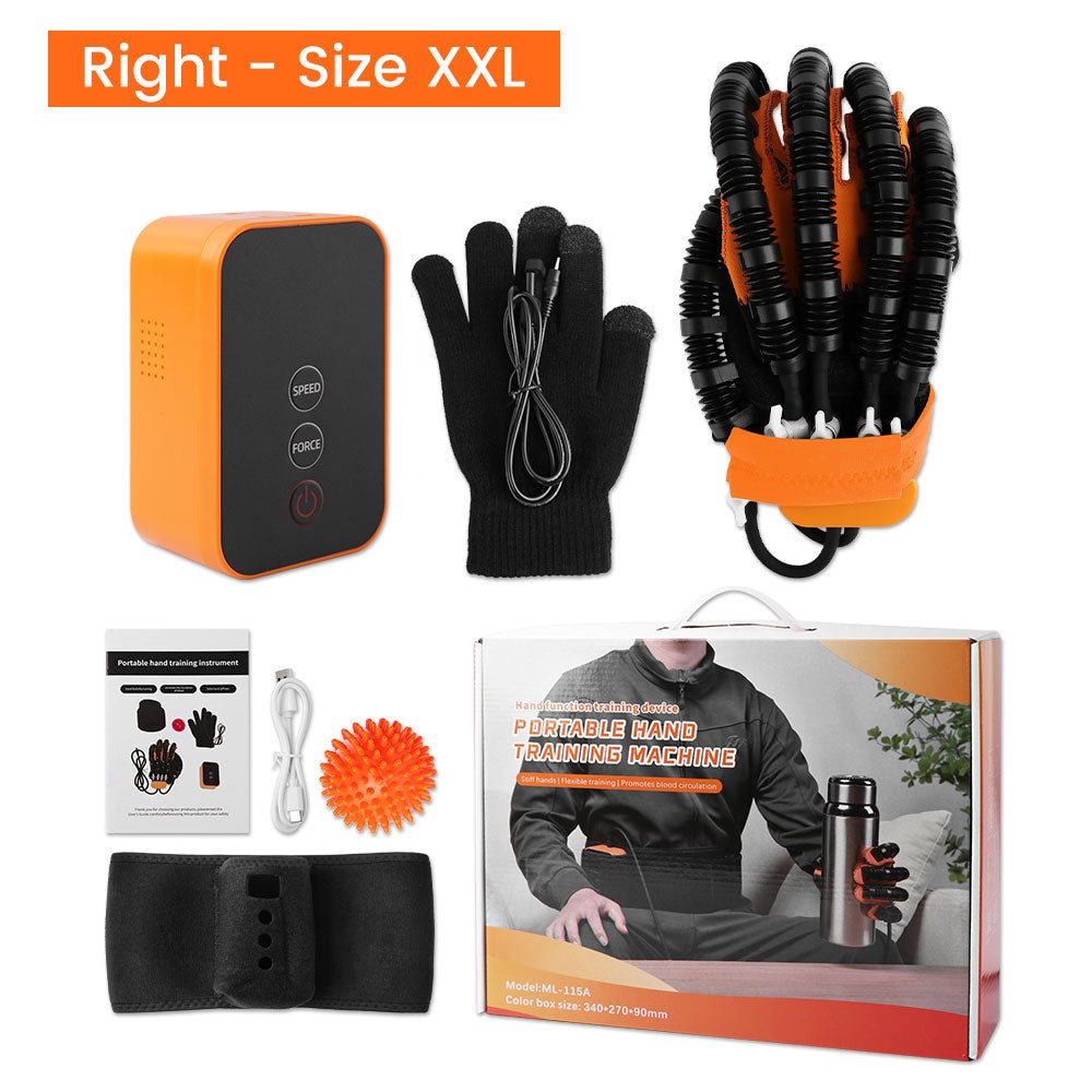 Rehabilitation Robot Gloves Finger Exerciser For Stroke Recovery Therapy