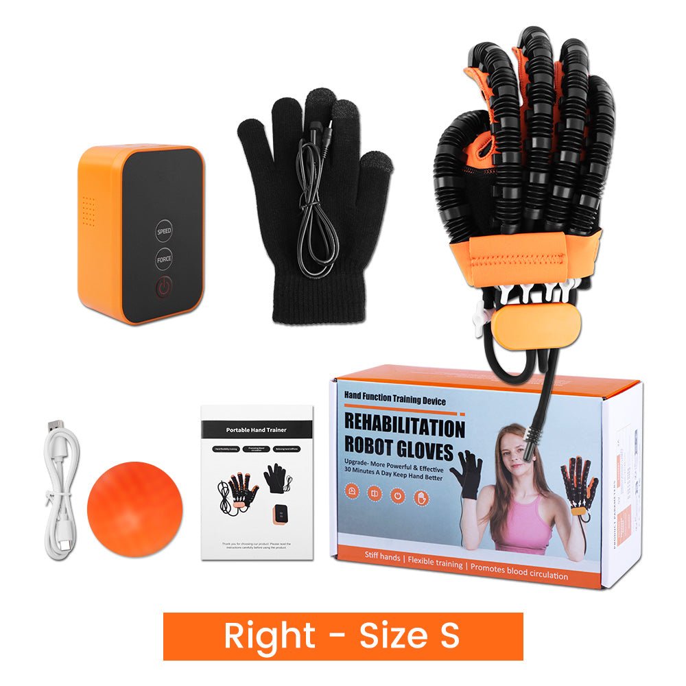 Rehabilitation Robot Gloves Finger Exerciser For Stroke Recovery Therapy