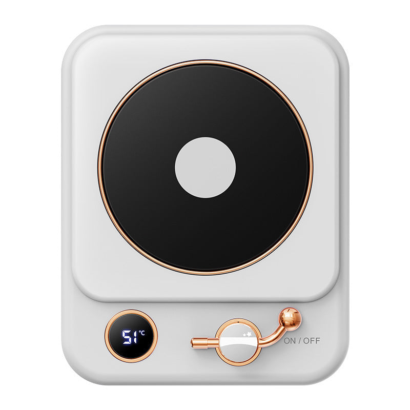 Milk Heating Warming Coaster With Digital Display Desktop Pad