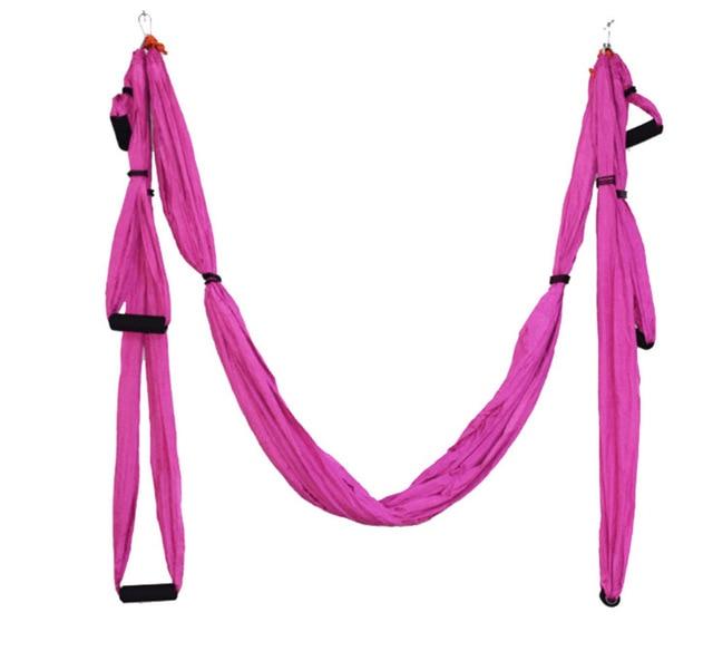 Aerial Yoga Hammock For Fitness Stretching And Relaxation Practice