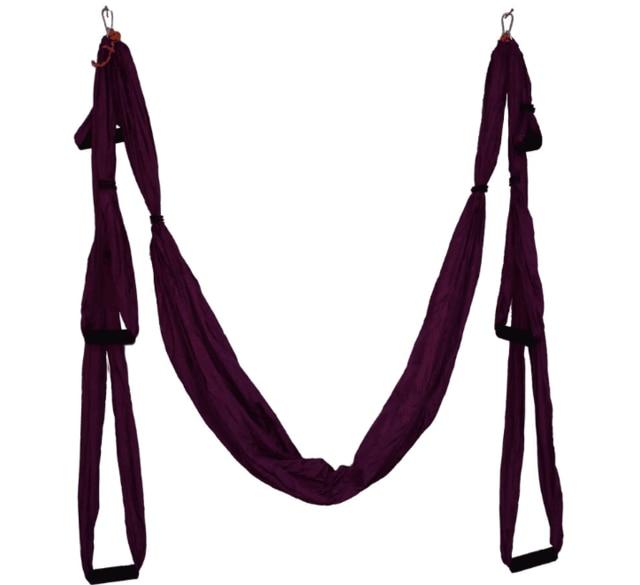 Aerial Yoga Hammock For Fitness Stretching And Relaxation Practice