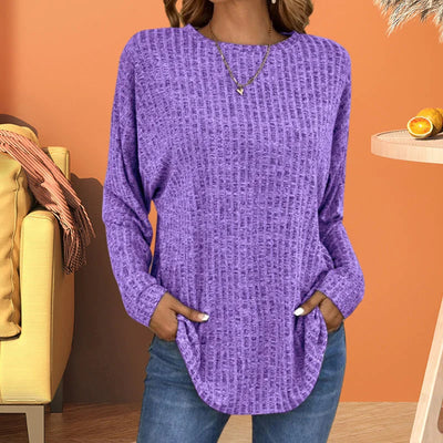 Casual Long Sleeved Top Stylish Comfortable Everyday Wear