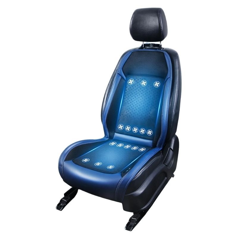 Ventilated Car Seat Cushion With Cooling And Massage Comfort