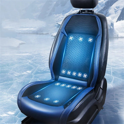 Ventilated Car Seat Cushion With Cooling And Massage Comfort