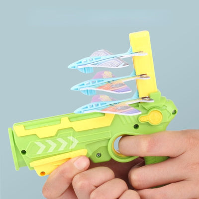 Airplane Launcher Toy With 3 Small Planes For Kids Fun