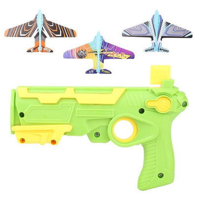 Airplane Launcher Toy With 3 Small Planes For Kids Fun