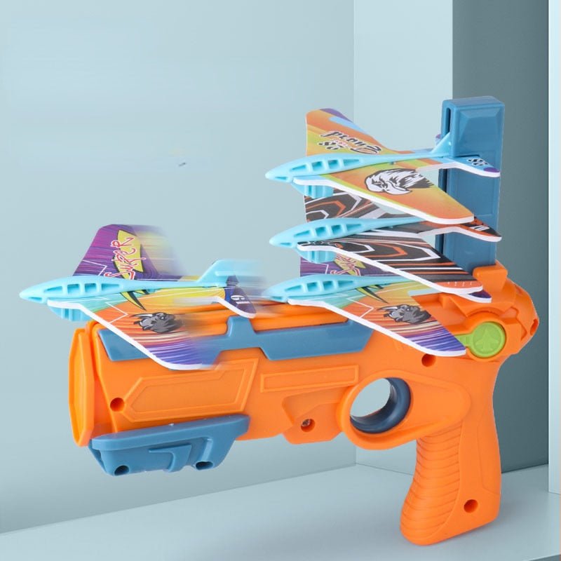 Airplane Launcher Toy With 3 Small Planes For Kids Fun
