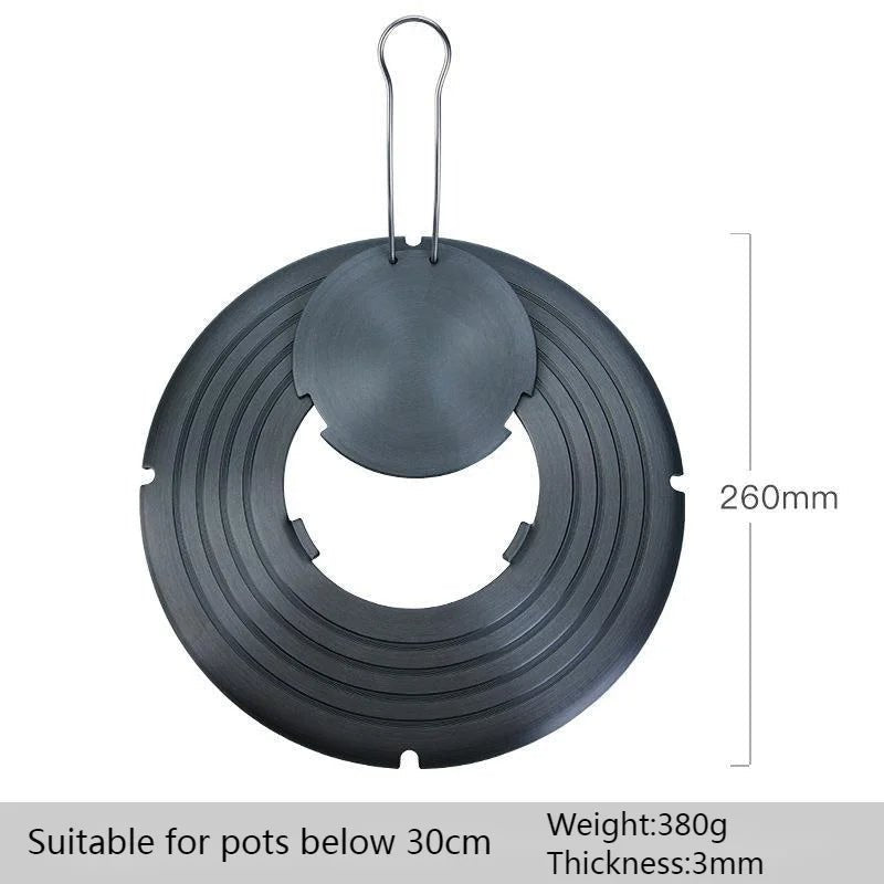 Aluminum Alloy Heat Conductive Disc For Gas Stove Even Cooking Protection