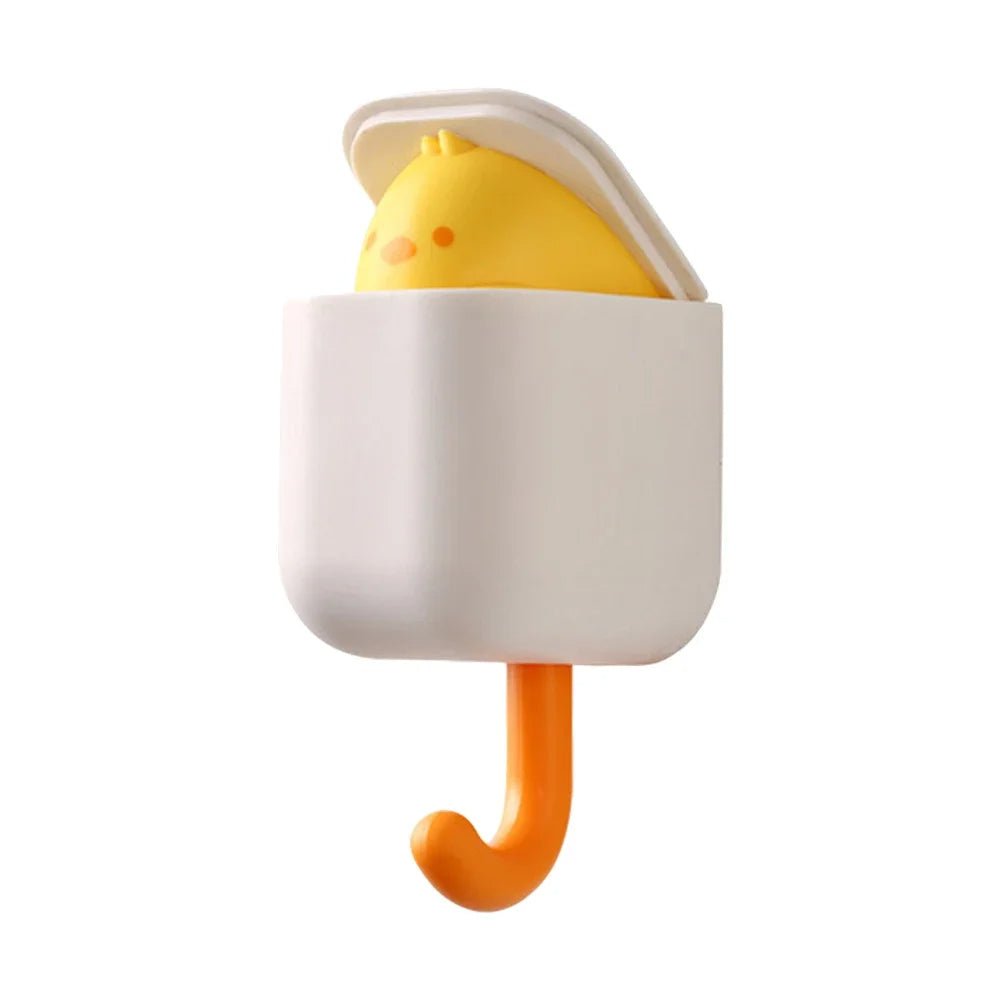 Animal Key Wall Hooks Cute Cartoon Cat Duck Bear Hangers