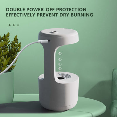 Anti-Gravity Humidifier Water Drop Mist Maker Essential Oil Diffuser