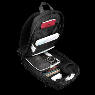Anti-theft Cross Body Bag With USB Port And 3-Digit Lock