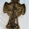 Archangel Michael Wood Statue Hand Carved Natural Wooden Sculpture