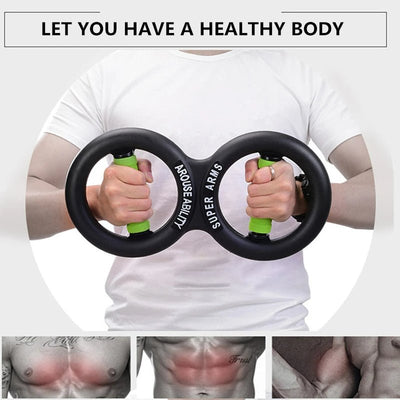 Arm Strength Exercise Tool 8 Shaped Hand Gripper Trainer 10-20kg