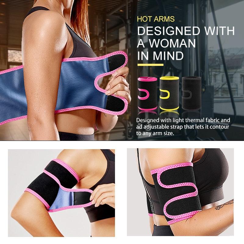 Arm Trimmers Sauna Sweat Bands For Slimming And Fat Reduction