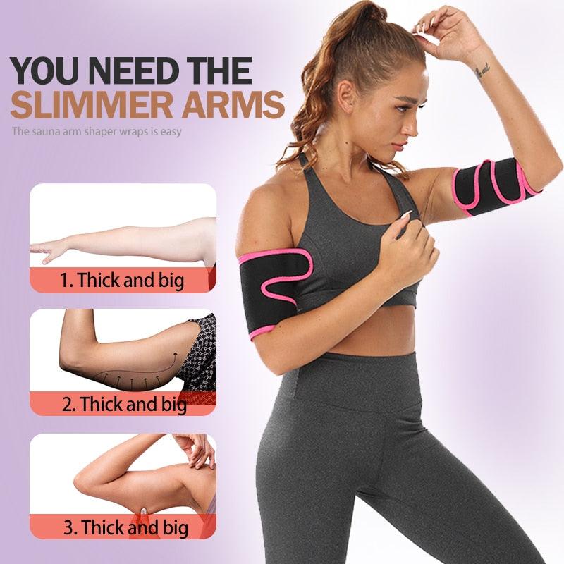 Arm Trimmers Sauna Sweat Bands For Slimming And Fat Reduction