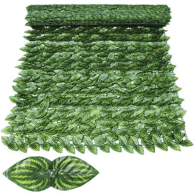Artificial Privacy Leaf Fence Screen Greenery For Outdoor Garden Patio
