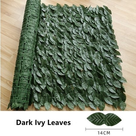 Artificial Privacy Leaf Fence Screen Greenery For Outdoor Garden Patio