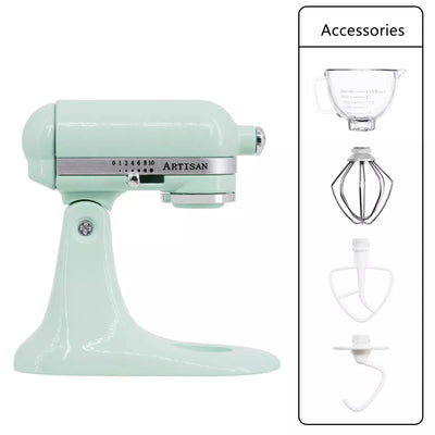 Miniature Stand Mixer Metal 1:6 Scale Dollhouse Kitchen Blender