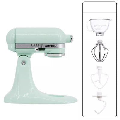 Miniature Stand Mixer Metal 1:6 Scale Dollhouse Kitchen Blender