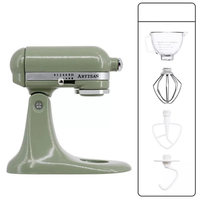 Miniature Stand Mixer Metal 1:6 Scale Dollhouse Kitchen Blender