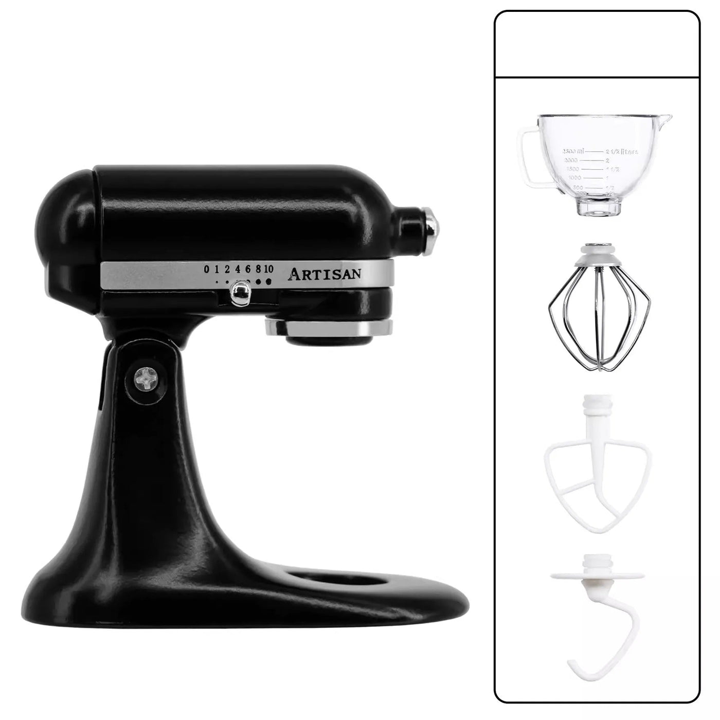 Miniature Stand Mixer Metal 1:6 Scale Dollhouse Kitchen Blender