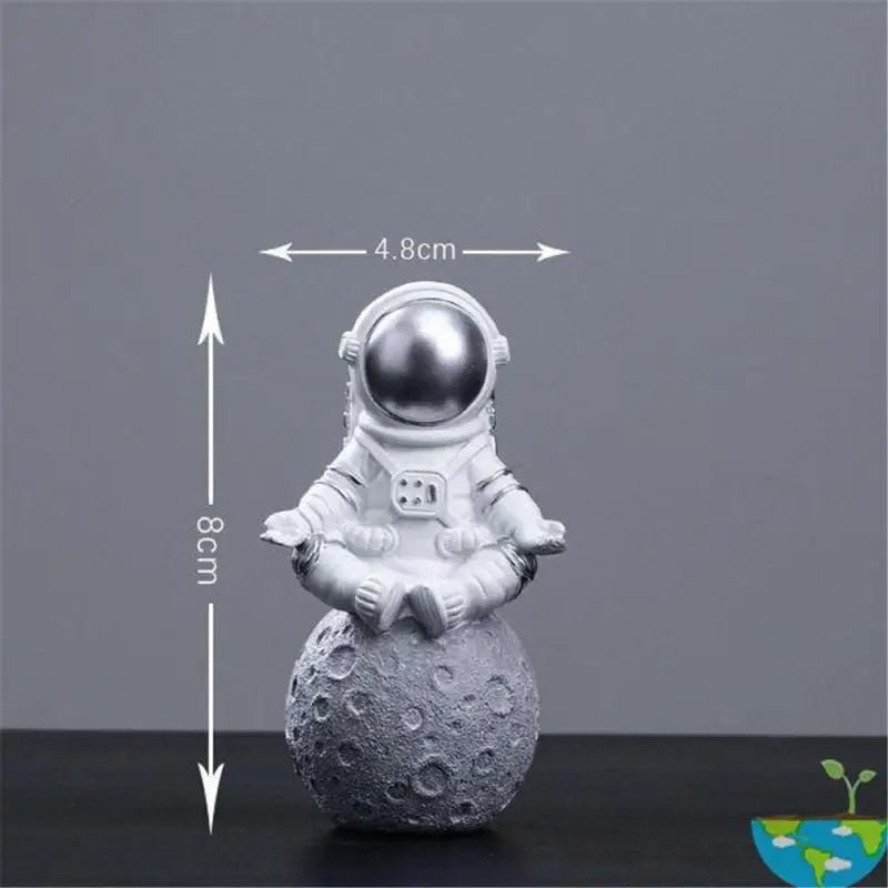 Astronaut Resin Decor Space Theme For Desk And Bedroom Display