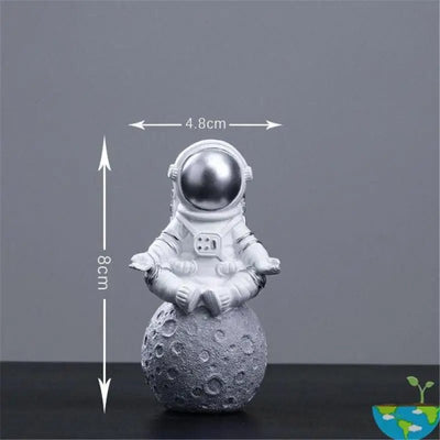 Astronaut Resin Decor Space Theme For Desk And Bedroom Display
