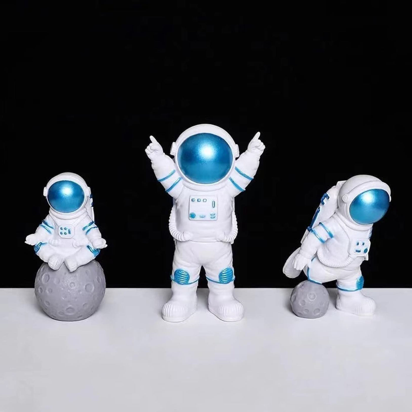 Astronaut Resin Decor Space Theme For Desk And Bedroom Display