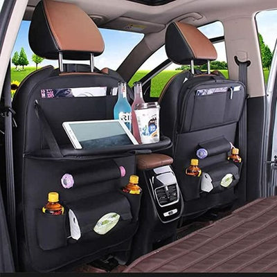 Car Seat Back Storage Organizer Multifunction Vehicle Storage Bag