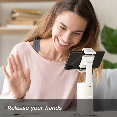 Auto-Tracking Phone Holder 360 Gimbal Stabilizer For Vlog TikTok Livestream