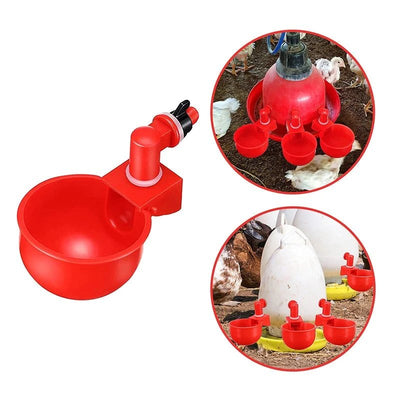 Automatic Chicken Water Cup Set 5 Pcs Durable Drinker For Chickens