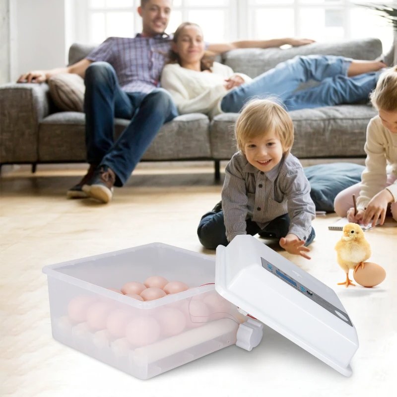 Automatic Egg Incubator For Poultry Hatching 16 Eggs Capacity
