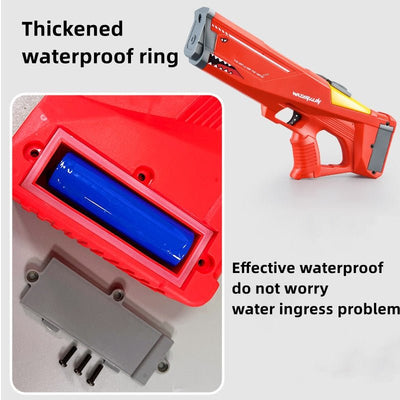Automatic Electric Water Gun Shark Toy For Kids Splash Fun