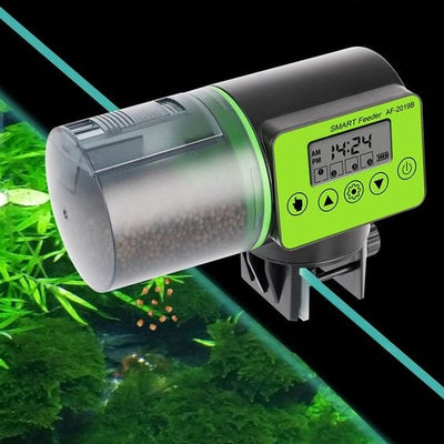 Automatic Fish Feeder With LCD Timer For Convenient Feeding