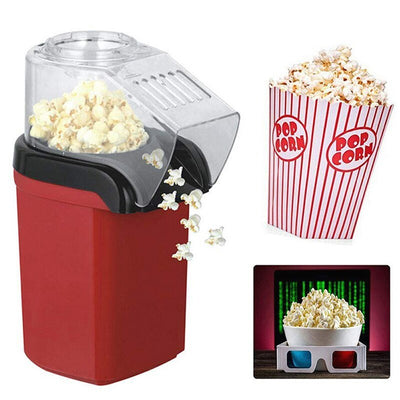 Automatic Popcorn Machine Mini Electric Popcorn Popper Oil Free