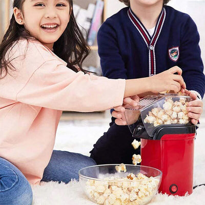 Automatic Popcorn Machine Mini Electric Popcorn Popper Oil Free
