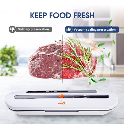 Automatic Vacuum Sealer For Food Storage Dry And Moist Foods 220V 110V